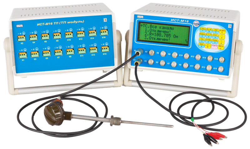 Комплекс &laquo;ИСТ-М16&raquo; измерительно-вычислительный для поверки термопреобразователей сопротивления